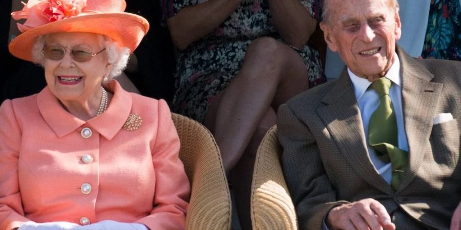 Queen Elizabeth II. (l.) und ihr Ehemann Prinz Philip im Jahr 2018.