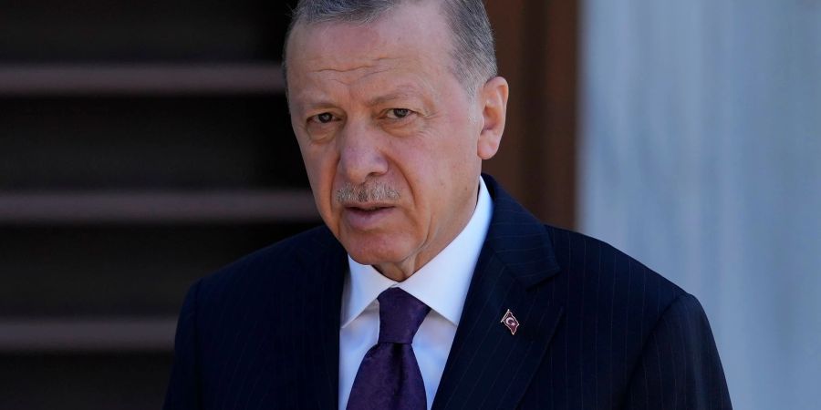 Der Staatspräsident der Türkei: Recep Tayyip Erdogan.