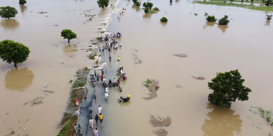 Überschwemmung in Nigeria