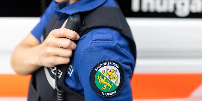 Polizist Kantonspolizei Thurgau