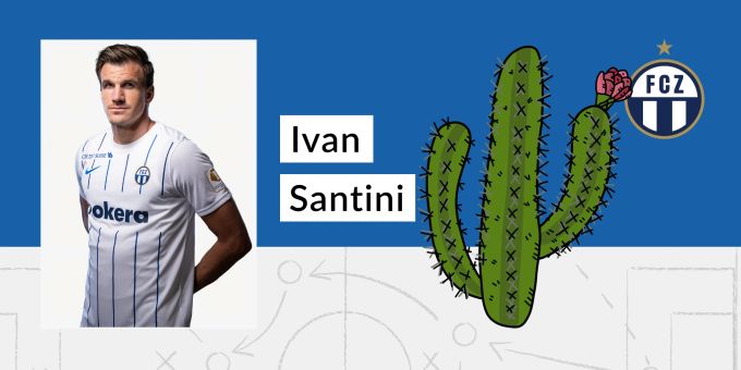 Die Note für Ivan Santini vom FCZ. Ivan Santini