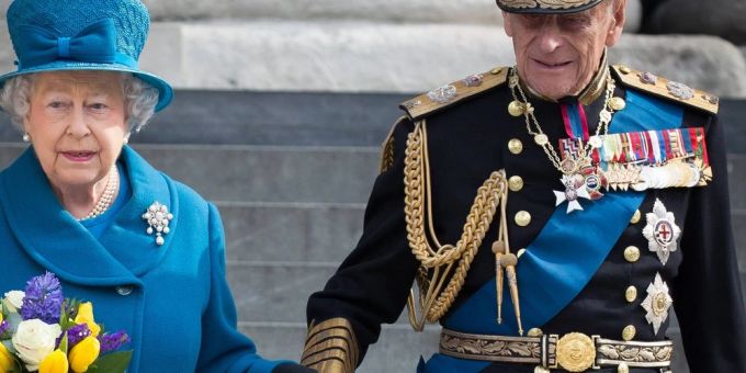 Die Queen und Prinz Philip im Jahr 2015. Die Queen und Prinz Philip im Jahr 2015.