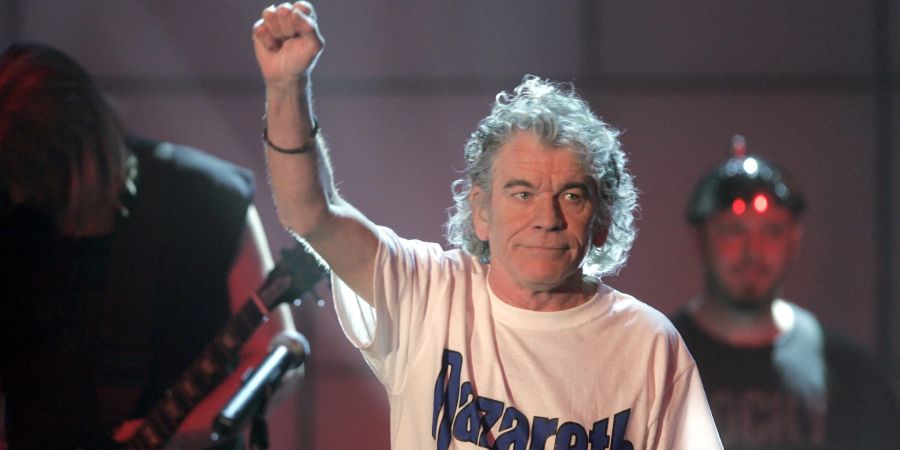 Mit Hits wie «Love Hurts» wurde seine Band «Nazareth» bekannt. Nun ist Sänger Dan McCafferty gestorben.