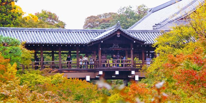 In diesem buddhistischen Tempel hatte der Handwerker seinen Parkier-Unfall. (Symbolbild) Tofukuji-Tempel
