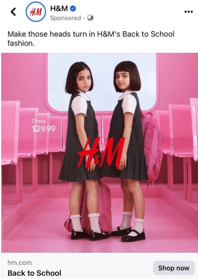 H&M erntet Shitstorm für Schuluniform-Kampagne mit kleinen Meitli | Nau.ch