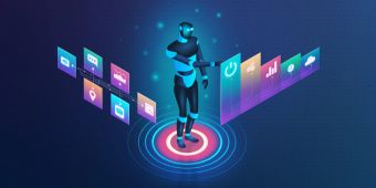 Grafik Animation Roboter Icons