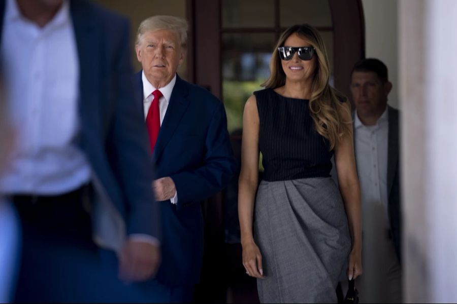 Fertig mit Süssem! Melania Trump hat ihren Donald auf Diät gesetzt.