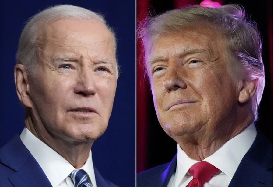 Duell der (alten) Giganten: Joe Biden (81) und Donald Trump (77) kämpfen zurzeit um das Amt der US-Präsidentschaft.