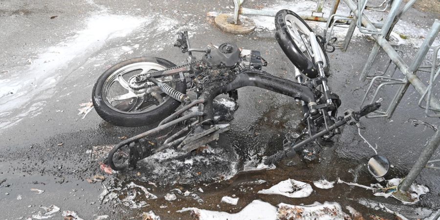 Motorfahrradbrand