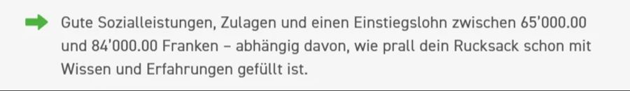 Gleiches gilt für den Handwerker im Bereich Signalisation.