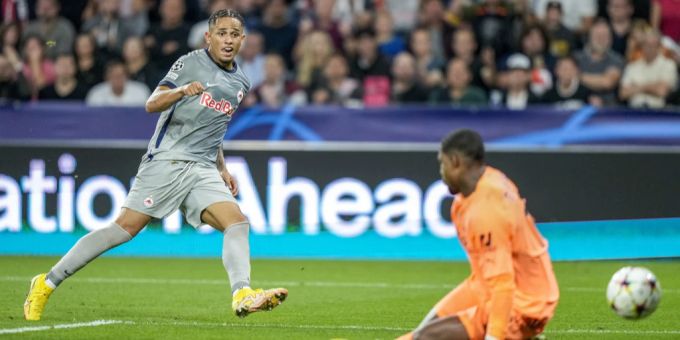 Noah Okafor befindet sich in einer blendenden Verfassung. Noah Okafor