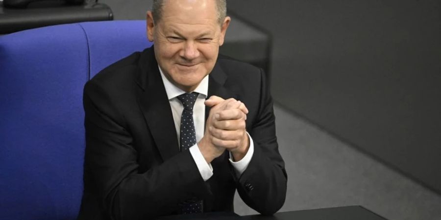 Scholz im Bundestag