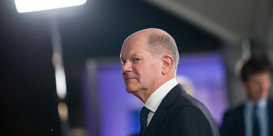 Bundeskanzler Olaf Scholz (SPD) in Berlin.