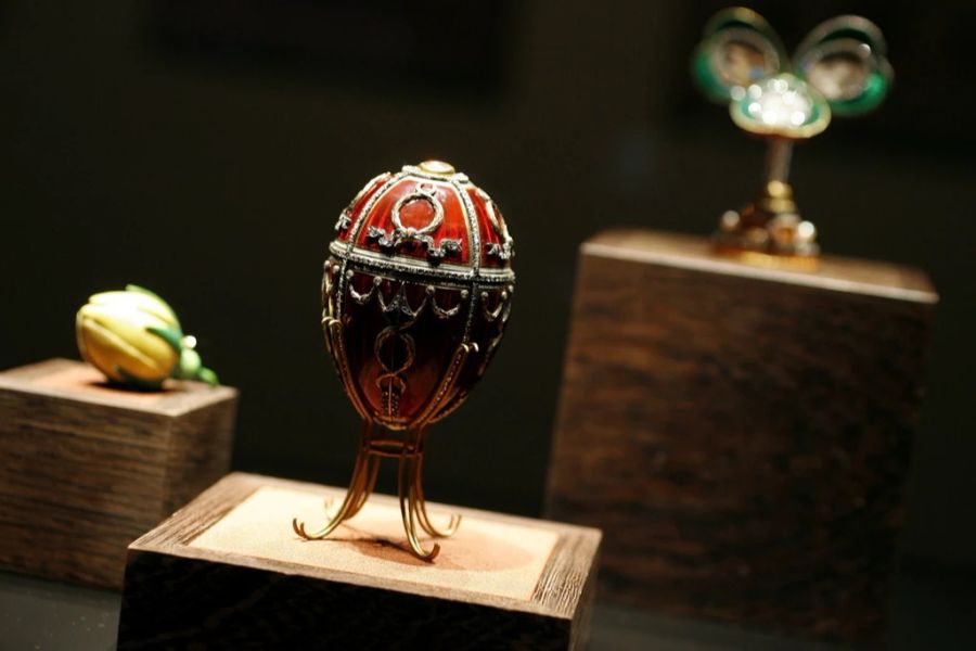 Eier von Carl Fabergé sind sehr wertvoll. (Archivbild)