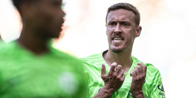 Max Kruse während einem Spiel gegen den 1. FC Köln. Max Kruse