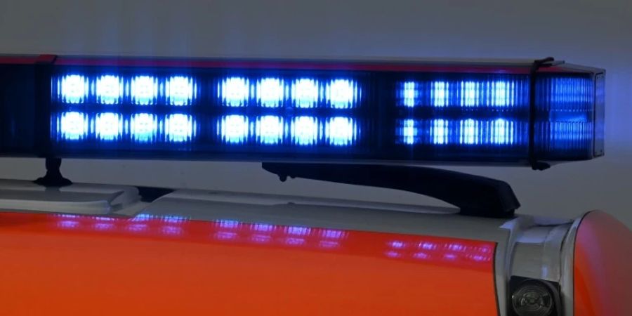 Blaulicht auf einem Feuerwehrauto