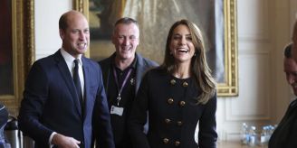 Nach Staatsbegräbnis - Kate und William danken den Helfern Nach Staatsbegräbnis - Kate und William danken den Helfern