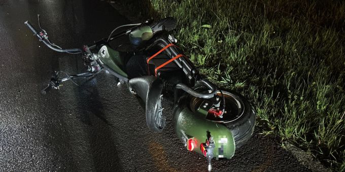 E-Scooter-Unfall in Glarus. E-Scooter-Unfall in Glarus
