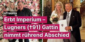 «Traum» - Erbt Imperium – Lugners (✝91) Gattin nimmt rührend Abschied