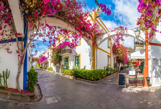 Die malerischen Gässchen von Gran Canaria laden zum Verweilen und Schlendern ein. Gran Canaria Ferien