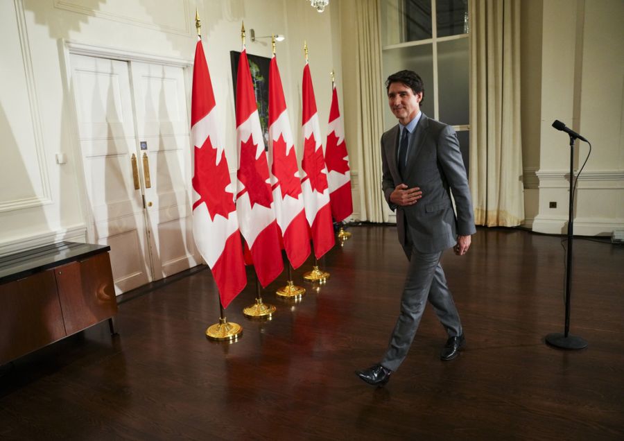 Auch Kanadas Ex-Premier Justin Trudeau soll Vorfahren mit Papst Leo teilen.