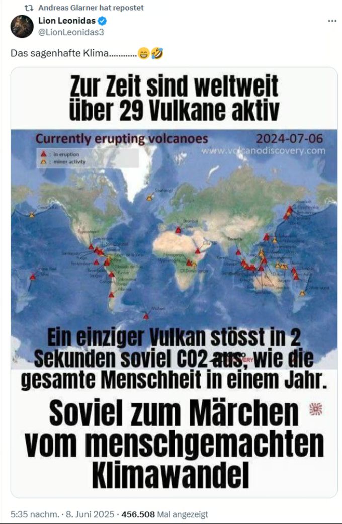 Diesen Propaganda-Post teilte Andreas Glarner auf seinem X-Profil. Andreas Glarner