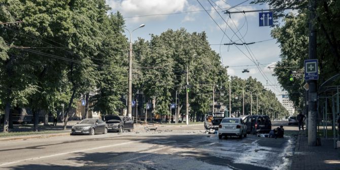 Ukraine Drohnenangriff