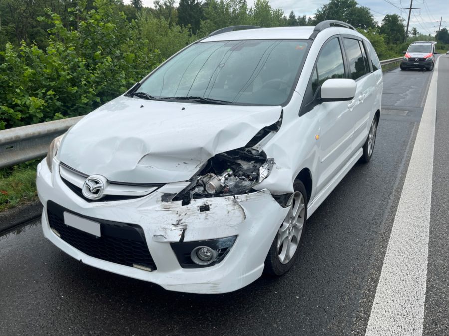 Unfall A14