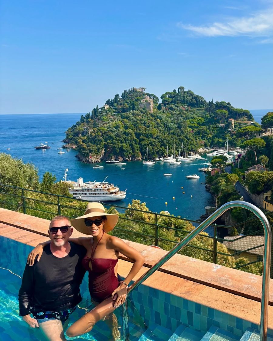 Boris Becker und seine Lilian lassen in Portofino gerade die Seele baumeln.