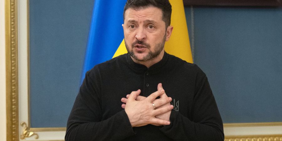 Selenskyj fordert mehr Druck auf Russland. (Archivbild)