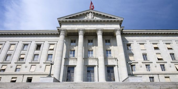 Das Bundesgericht in Lausanne. Bundesgericht Lausanne