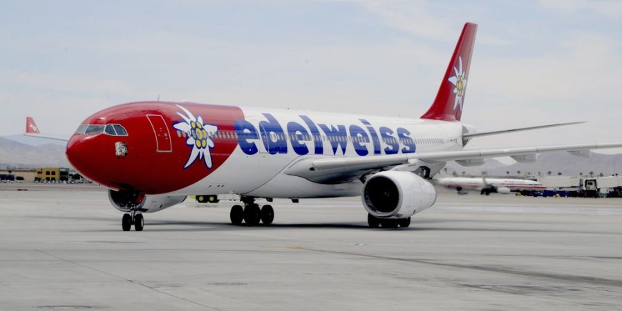 Edelweiss Flugzeug