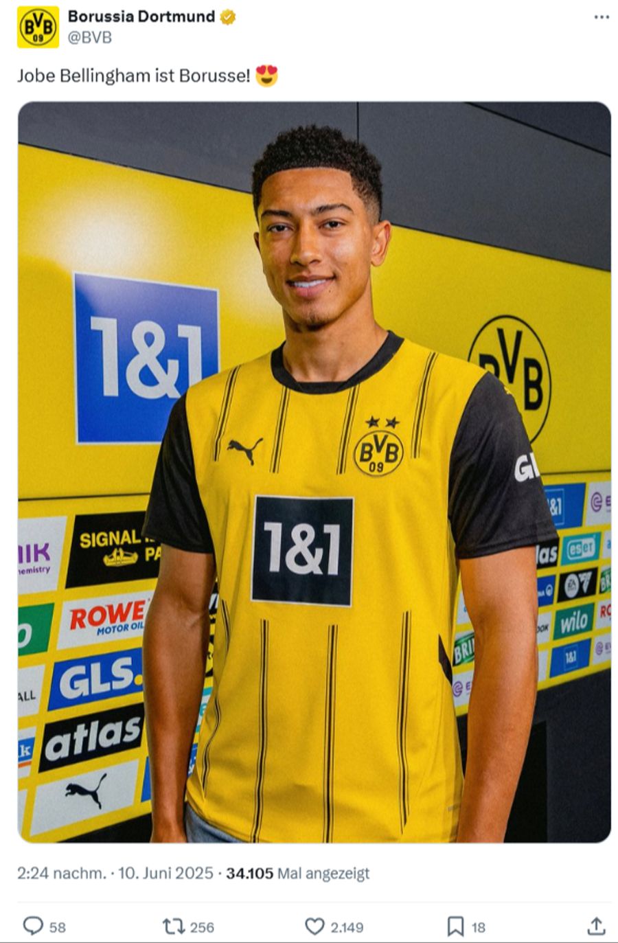 Jobe Bellingham BVB