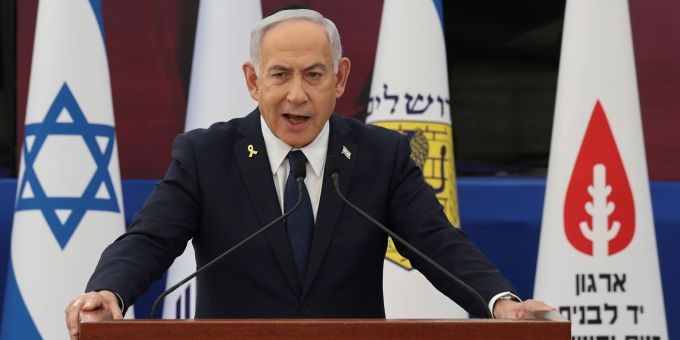 Netanjahu liess in einer Ansprache offen, ob das gesamte Küstengebiet Gazastreifen oder nur Teile erobert werden sollen. (Archivbild) Benjamin Netanjahu
