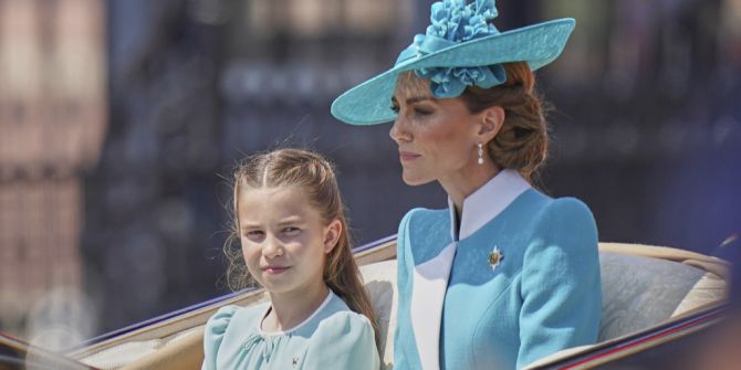 Prinzessin Kate und Charlotte