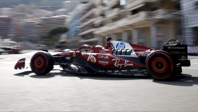 Lewis Hamilton während dem Qualifying der Formel 1 in Monaco. Formel 1