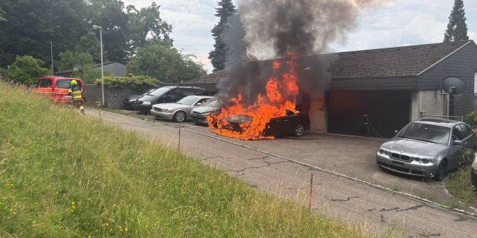 Oberuzwil Brand