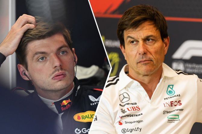 VERSTAPPEN wolff formel 1