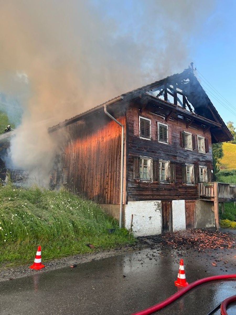 Wohnungsbrand in Nebikon