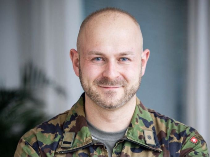Erich Muff ist Präsident der Offiziersgesellschaft Panzer. Erich Muff