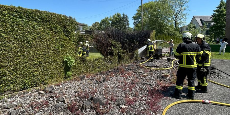 Brand in Oberentfelden