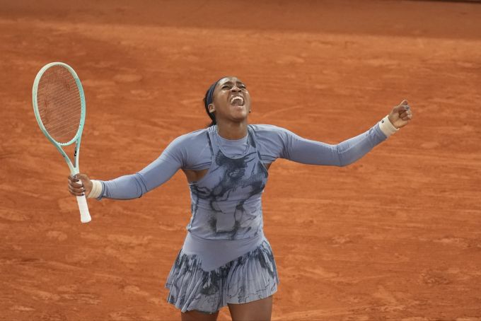 Coco Gauff steht an den French Open im Halbfinal. Coco Gauff French Open