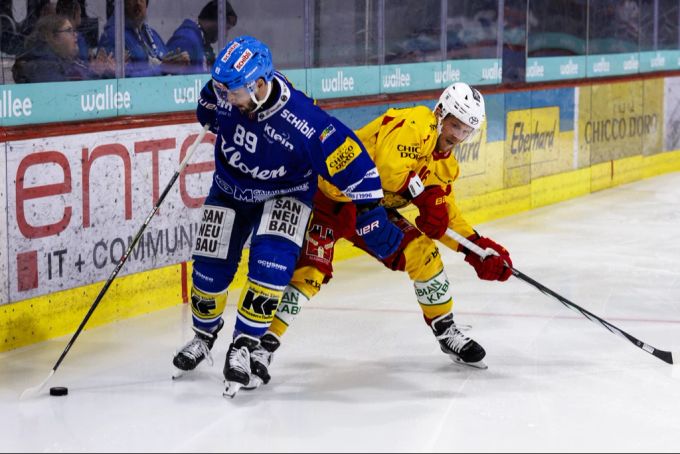 Michal Kristof verletzte sich im letzten Play-In-Duell der SCL Tigers gegen Kloten. scl tigers