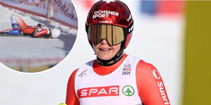 CH-Meisterschaft - Schwerer Sturz überschattet Suter-Triumph im Super-G