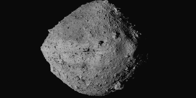 Auf dem Asteroid Bennu wurden die Bausteine des Lebens entdeckt. Asteroiden Bennu