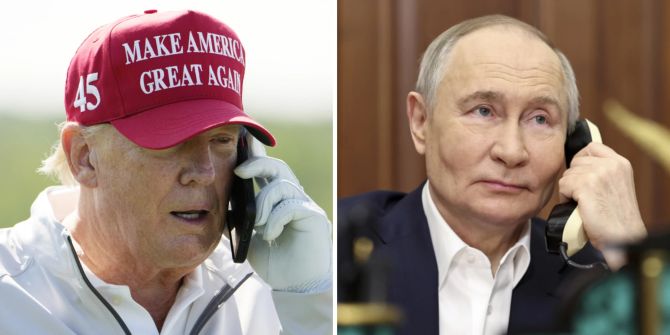 Trump Putin Telefon