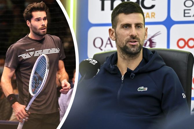 Novak Djokovic Jules Marie