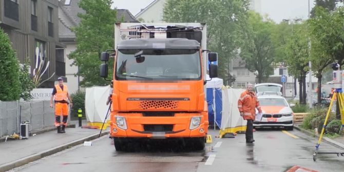 Oberrieden Unfall Kindergarten Schulweg