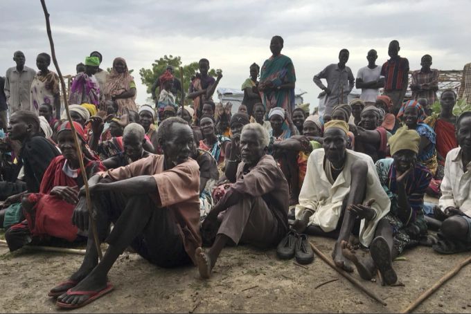 Südsudan Vertriebene