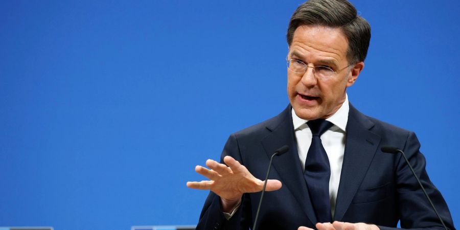 Zwei Drittel der Alliierten geben inzwischen mindestens zwei Prozent ihres Bruttoinlandsprodukts für Verteidigung aus, sagt Rutte.